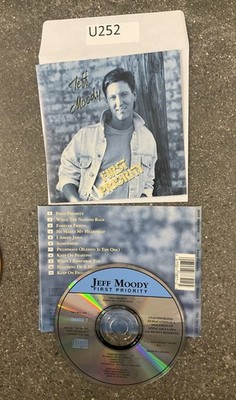 First Priority by Jeff Moody CD, 1990 No Case #U252