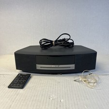 Bose Wave Music System Black CD Player Radio With Remote Model AWRCC1