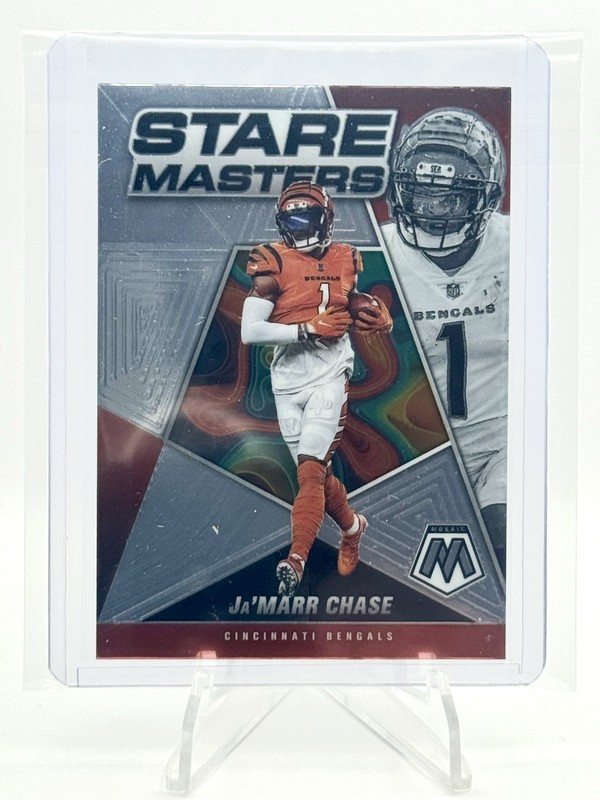 2022 Panini Mosaic - Ja’Marr Chase - Stare Masters #SM-15 - Cincinnati Bengals