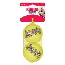 SqueakAir Tennis Balls Fetch Dog Toy with Squeaker, Large, 2 Count