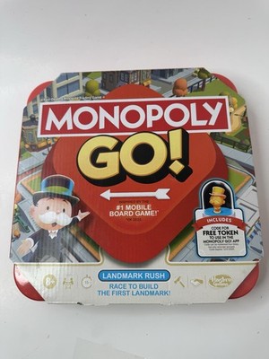 Monopoly GO! Board Game New Sealed w/ Exclusive Token Code Hasbro