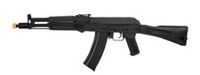 Lancer Tactical AK-Series AK-105 AEG Airsoft Rifle Gun w/ Foldable Stock Black 
