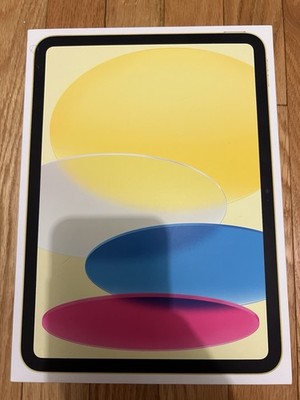 Apple iPad (10th Generation) Wi-Fi Tablet 64GB Yellow USB-C iPadOS