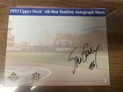 Steve Garvey Autographed 8x10 1993 UD Fan fest Sheet & Color Postcard — photo 1