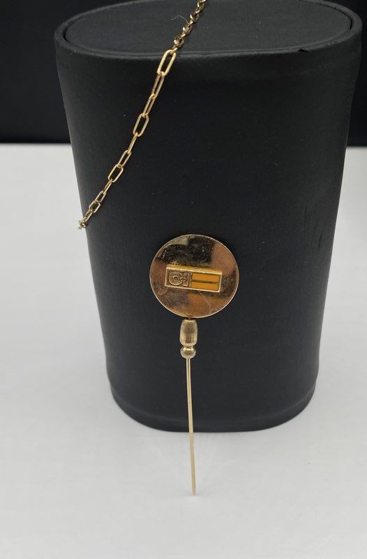 Gold Filled Bracelet & Lapel Pin Bundle 2pcs. 5.2g