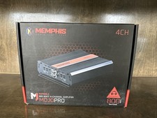 Memphis Audio MJP800.4 4-Channel 800W Amplifier - 200W RMS x4 at 2-Ohm Power