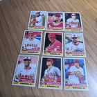 Los Angeles Angels 2025 Topps Heritage (9) Card Team Lot inc Mike Trout