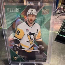 Upper Deck 2024-25 Allure Kris Letang Green Rainbow 63/99 Penguins