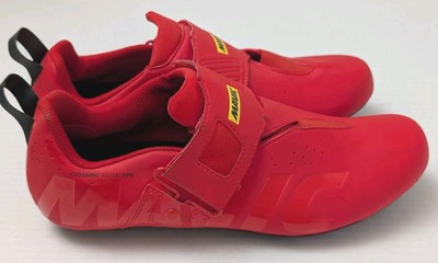 Mavic Cosmic Elite Tri Shoes Size 7.5 Red | eBay
