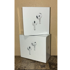 Apple AirPods Wireless Bluetooth In-Ear Earbuds White 2 Boxes Built-In Mic