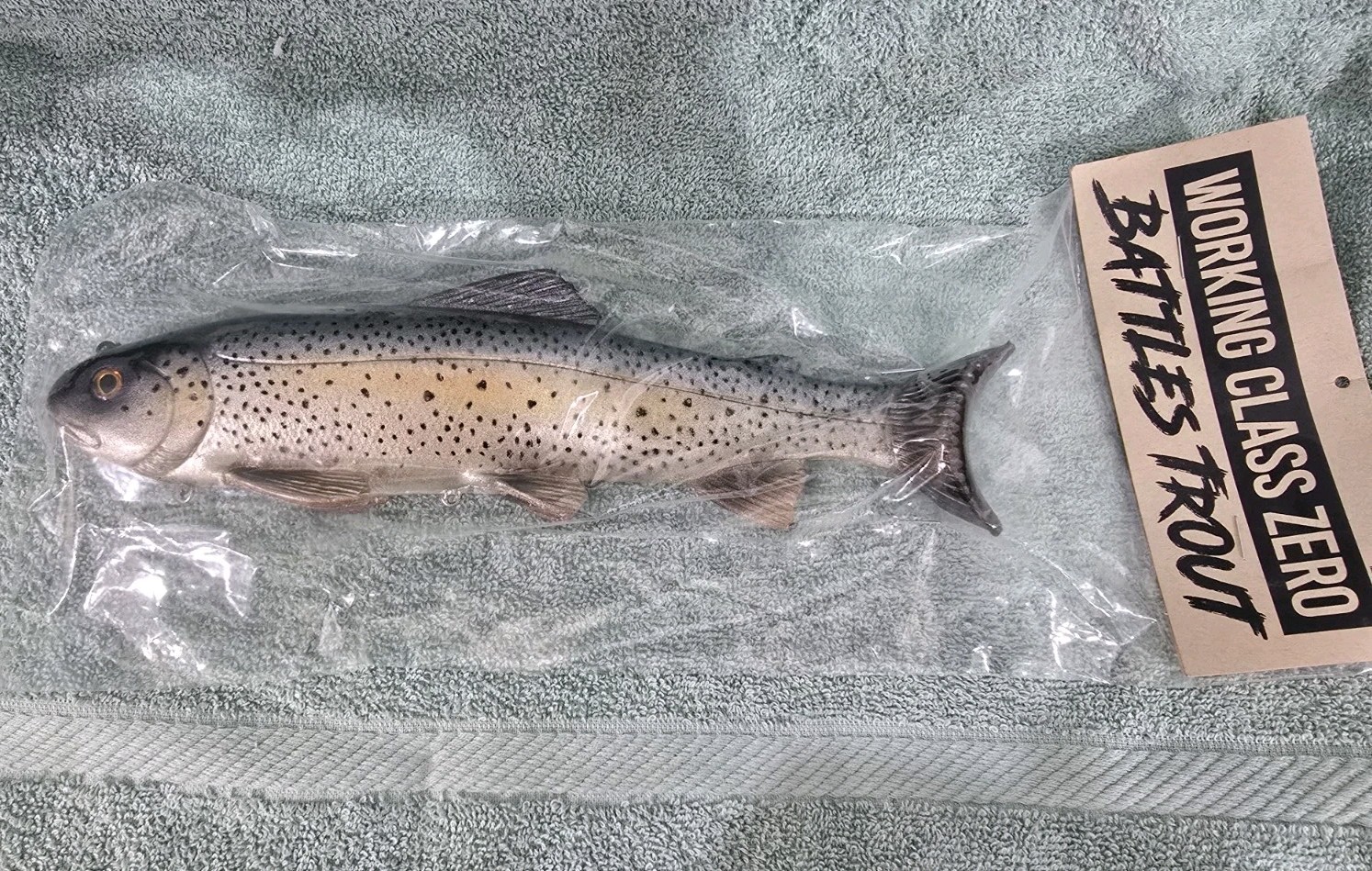 Working Class Zero RARE 11” Battles trout discontinued Swimbait By WCZ - Image 5