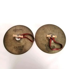 Sabian AA Marching Band Cymbal with 2 Sets and Straps, Used, As-Is