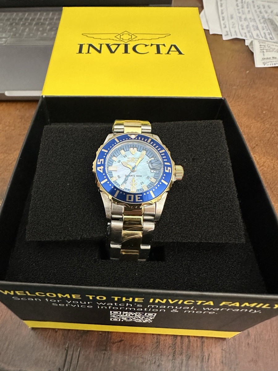 🔥Invicta 47664 Swiss Ronda 585 Caliber Women's Watch w/ MOP Dial