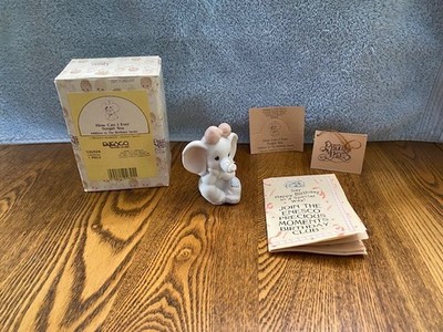 PRECIOUS MOMENTS 526924 HOW CAN I  EVER FORGET YOU-1991 SJB-VGC w/BOX-INSERTS