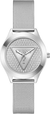 Guess Glitz Plaque GW0835L1 Quarzwerk Damen-Armbanduhr