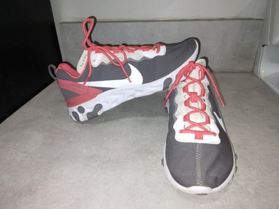 Nike Renew Lucent CJ1496-991 Grey/Coral Running Shoes Men's 9.5 