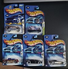 Vintage 2000s Lot of 5 Hot Wheels - New In Package 021, 026, 030, 110, 177