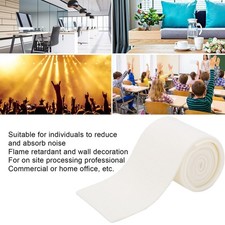 Acoustic Absorption Panels Felt Tasteless Cuttable for Wall Decoration