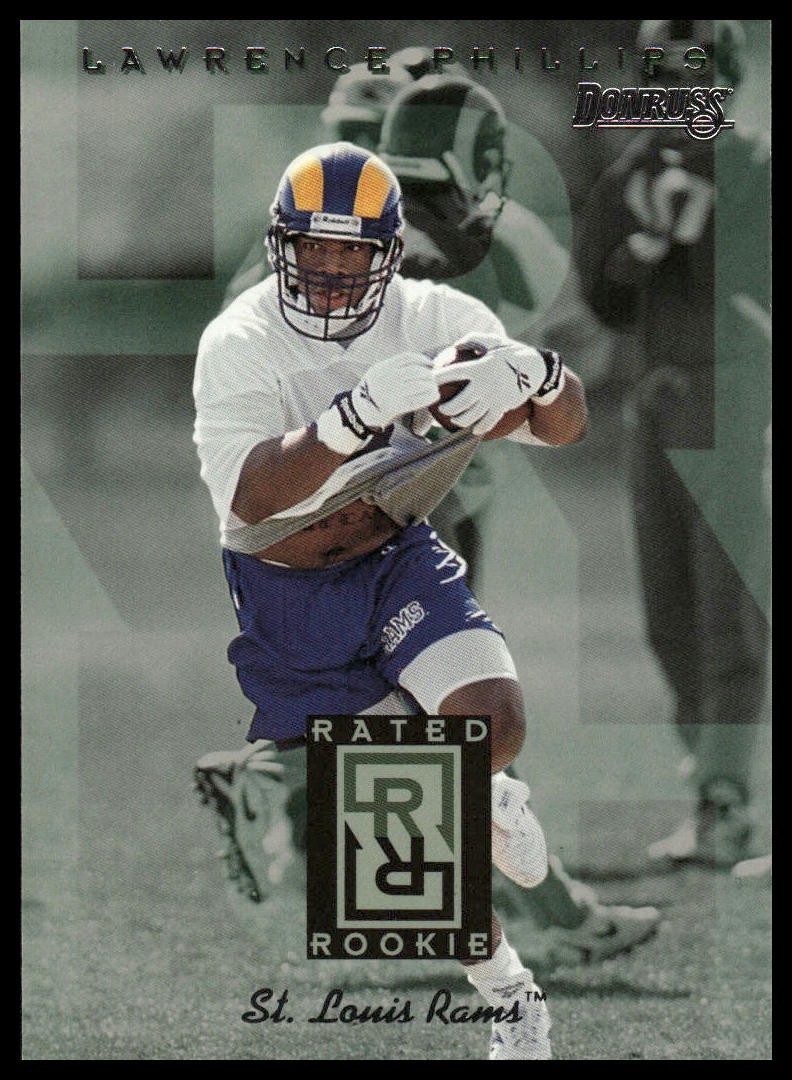 1996 Donruss #7 Lawrence Phillips Rated Rookies
