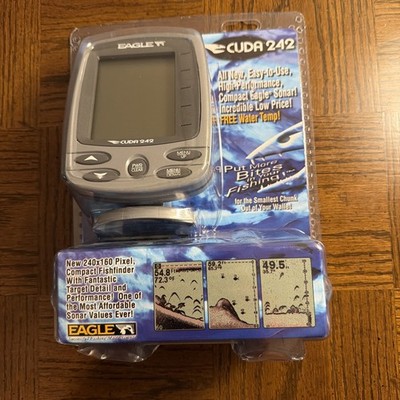 Eagle Cuda 242 Sonar Depth Fish Finder With Temp - Brand New Still In Package