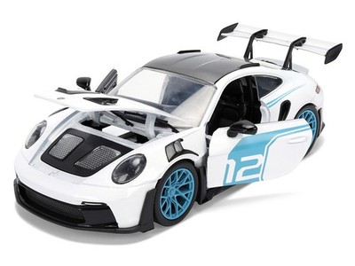 Jada 1:24 Porsche 911 GT3 RS (992) #12 – White – Hyper-Spec #36494