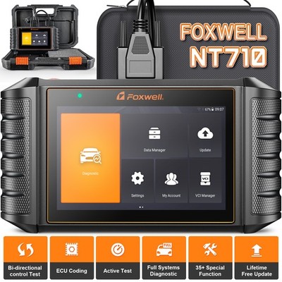FOXWELL NT710 For Toyota Car Bidirerctional Diagnostic Scanner ECU Key Coding