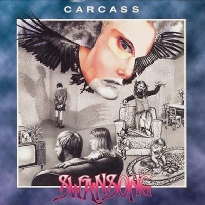 Carcass Swansong LP Album vinyl record 2020 reissue on Earache Death Metal