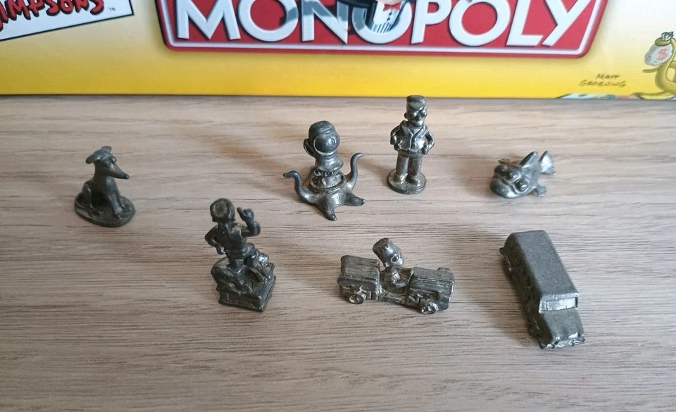 The Simpsons Monopoly Family Board Game - Parker Brothers, - Image 3 of 4