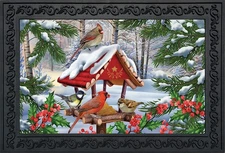 Briarwood Lane Gathered Together Winter Doormat