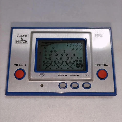 Nintendo Game & And Watch Fire rc-04 1980 tested very good free shipping