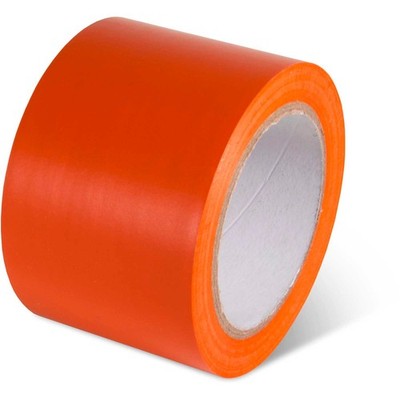 Global Industrial Safety Tape 3''W x 108'L 5 Mil Orange 1 Roll