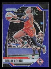 2024 Panini Prizm WNBA #57 Tiffany Mitchell Blue Prizms #/199