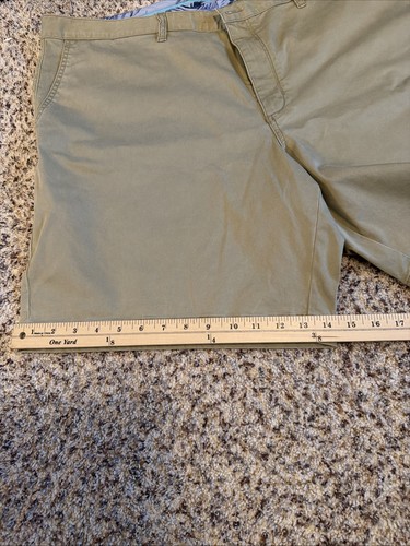 NWT Tommy Bahama Boracay 9" Shorts Mens Size 44 Stretch Khaki Chino - Imagen 6 de 9