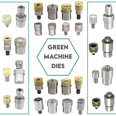 Green Machine Stanzen Für Druckknöpfe, Ösen, Nieten, Lederhandwerk