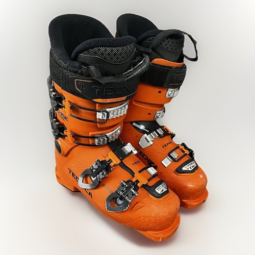 Tecnica Cochise Team MV Ski Boots - Orange And Black - Mondopoint 24/24.5