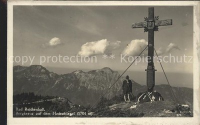 Bad Reichenhall Bergkreuz auf dem Hochschlegel