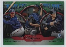 2019 Bowman Green Refractor 32/99 Austin Riley Ian Anderson #TP-ATL j1d