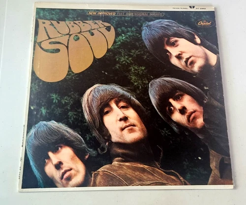The Beatles - Rubber Soul - Vinyl LP Capitol ST-2442 Record