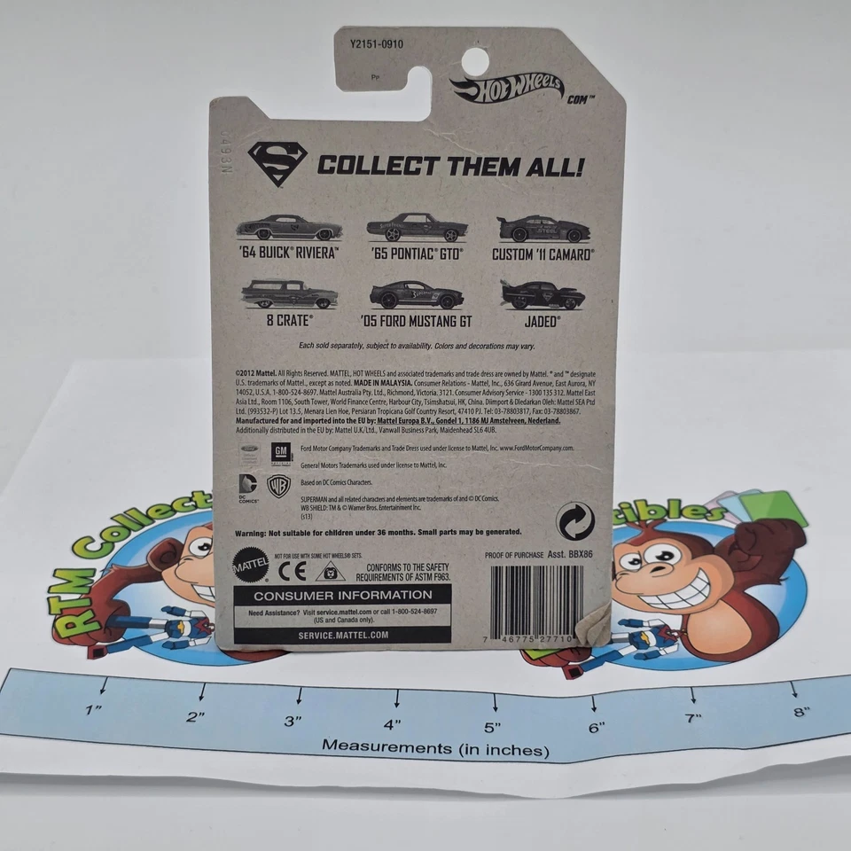 Hot Wheels Superman Series 01/06 '64 Buick Revera - Image 2 of 4