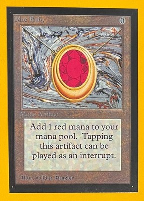 MTG MOX RUBY Collector's Edition (OldManMTG 013-448) | eBay