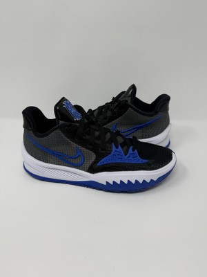 Nike Kyrie Low 4 TB Black Game Royal Blue White Irving DA7803-005 Men's Sz 8