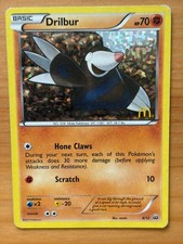 Drilbur 8/12 Confetti Holo MP - McDonald's Collection 2012 - Pokemon TCG on eBay