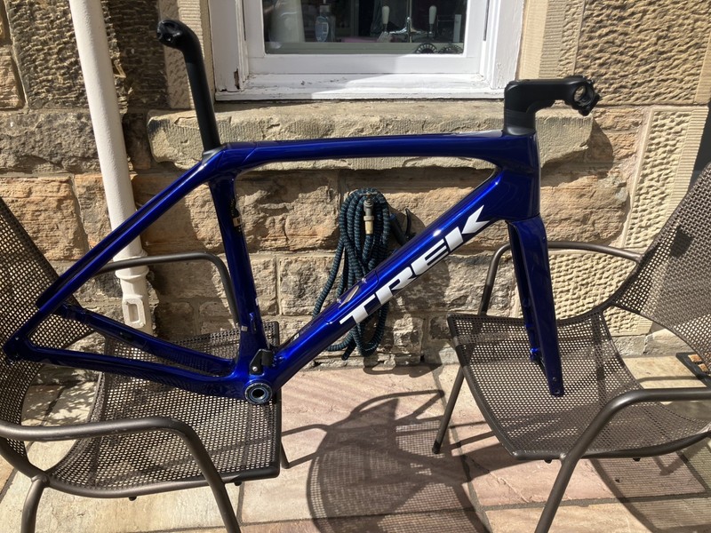 Trek Domane Gen4 SL Frameset 54cm Hex Blue