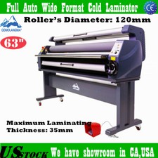 Pickup- 63" Full Auto Wide Format Heat Assisted Cold Laminating Machine 1600mm
