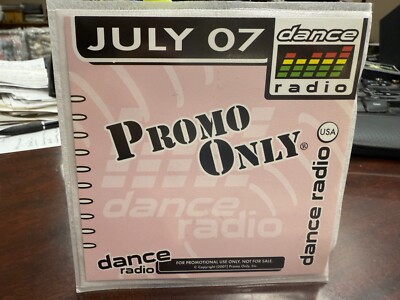 PROMO ONLY DANCE RADIO CD JULY 2007 NEW