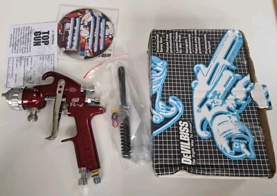 Devilbiss GTI PRO 0,85 Druckvorschub Spritzpistole T4 Aircap Spritzpistole Neu Originalverpackt.