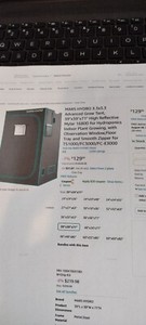 used grow tents 39"x39"x79"  tent only