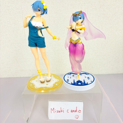 Re:ZERO Starting Life in Another World Rem Figure Set of2 Swimsuit Arabian Night