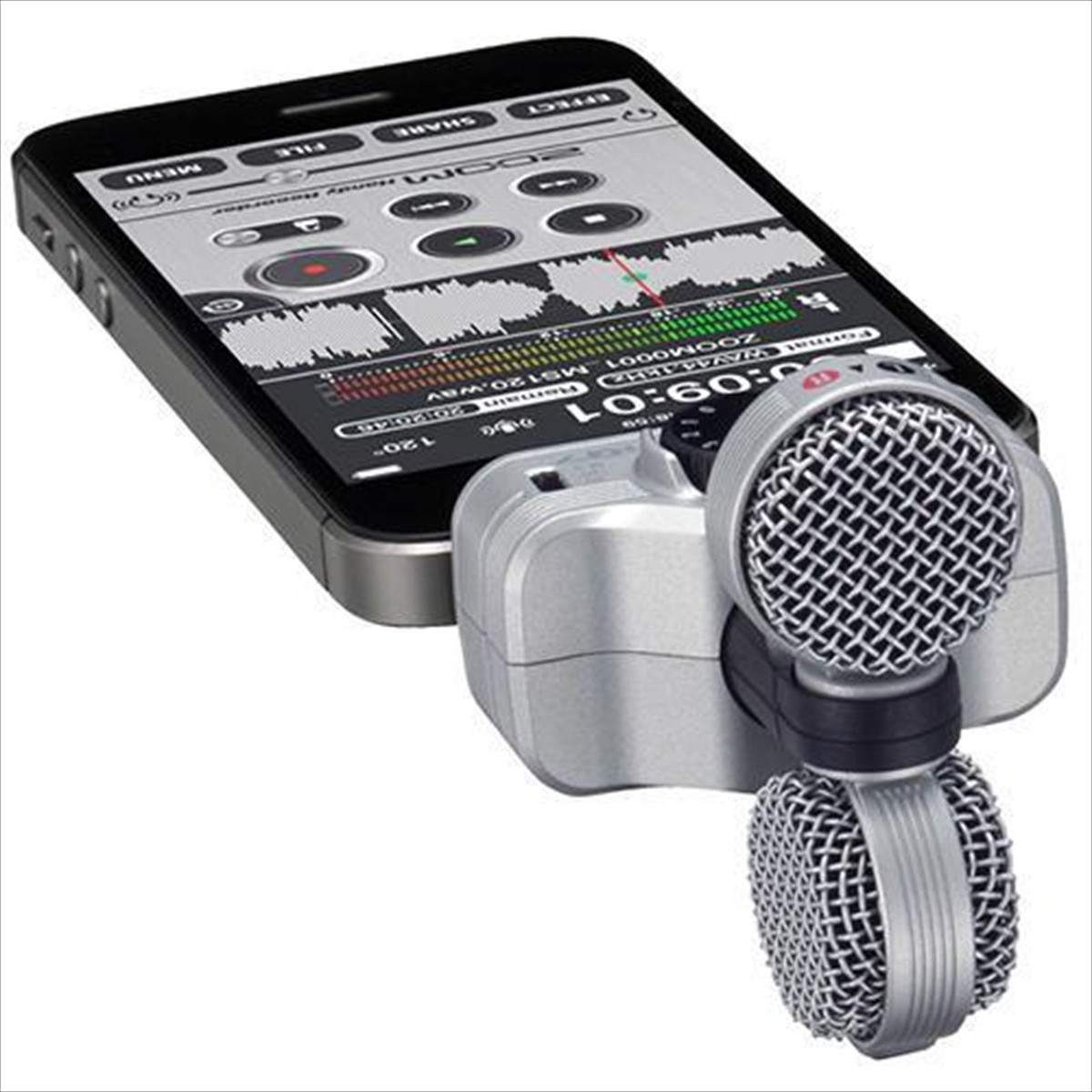 ZOOM iQ7 MS Stereo Microphone for iPhone iPad iOS Device | eBay