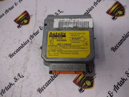 Airbag Steuergerät Peugeot Citroen 9635268880 550541500 AL 550541500AL